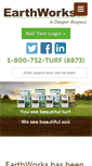 Mobile Screenshot of earthworksturf.com